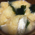 amileamila's cooksnap of when they made わかめと油揚げの味噌汁.