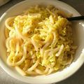 ミノリ163's cooksnap of when they made キャベツとうどんだけ♡簡単焼きうどん.
