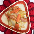 さっちゃんこ♪'s cooksnap of when they made 簡単！美味！ウインナーと白菜の中華風炒め.