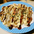 ma04tsu's cooksnap of when they made 簡単！粉無し！もやしとちくわのお好み焼き.