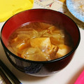 ma04tsu's cooksnap of when they made 忙しい朝でも簡単☆キャベツと厚揚のみそ汁.