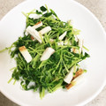 かぜはな's cooksnap of when they made 豆苗とちくわのポン酢和え.