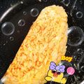 いずぅとゆーま's cooksnap of when they made ライスオムレツ　～卵かけご飯の延長～.