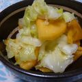 ピンクのたまご's cooksnap of when they made キャベツと柿の浅漬け.