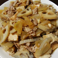 Ｍぱん's cooksnap of when they made 厚揚げと豚バラの甘辛炒め煮.
