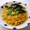 runa10's cooksnap of when they made ✿懐かしの味~ねぎ生姜の焼きラーメン風✿.