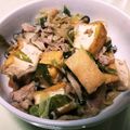 料理苦手母's cooksnap of when they made 厚揚げ＆豚コマ＆しめじ炒め煮✨.