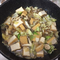 anとも's cooksnap of when they made キャベツと厚揚げとしめじの煮浸し.