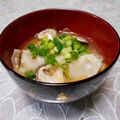 ＠迷子＠'s cooksnap of when they made 市販の餃子で旨味スープ～✿スープ餃子✿～.
