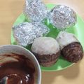 やんぬ's cooksnap of when they made ツルン♪とむける☆ホクホク里芋の丸焼き.