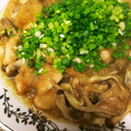♡toshi♡'s cooksnap of when they made 鶏ときのこのみぞれ煮♪揚げなす添え.
