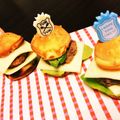 ★☆みかっち☆★'s cooksnap of when they made たこ焼きき◆ホケミでも◎ミニハンバーガー.