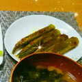 ゆいくん！'s cooksnap of when they made ヘルシーおつまみ♪オクラのカレーマヨ焼き.