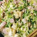 ゆんやともも's cooksnap of when they made 豆腐入り豆苗とベーコンのオイスター炒め.