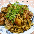 Haru Haru's cooksnap of when they made ＊鶏肉ときのこのオイスターソース炒め＊.