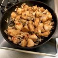 rentarou_2's cooksnap of when they made ★きのこと鶏胸肉の炒め物.
