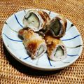 ｊｏｃｏｍｏｍｏｌａ's cooksnap of when they made 茄子と大葉のごまみそ豚バラ巻き.