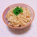 まあまま☆0403's cooksnap of when they made 美食玄米　じゃことしょうがのおにぎり.