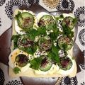 ぽぽきゅ's cooksnap of when they made 胡麻＊紫蘇香る❀茹で卵×胡瓜のトースト.