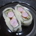 ジョングレ's cooksnap of when they made ウインナ～チ～ズ和サンド♬.