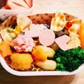 すみっここwithT's cooksnap of when they made 大人 キャラ弁 らぶりぃ弁当.