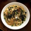☆コズエ☆'s cooksnap of when they made 長いもと梅のパスタ.