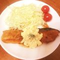 S＊mama♡'s cooksnap of when they made サーモンの南蛮焼き～香味タルタルソース～.