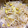 tarotea's cooksnap of when they made もやしとニラのナムル★香味ペーストで簡単.