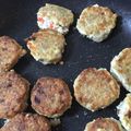 ぱこぴの's cooksnap of when they made ふんわりおさかなハンバーグ.