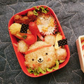 anf's cooksnap of when they made 運動会のお弁当応援くまさん　キャラ弁.