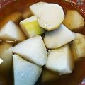 魔法の粉's cooksnap of when they made 白だしだけで里芋の煮物.