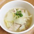 ★うさぎ組★'s cooksnap of when they made 簡単おいしい♡白菜大根豚バラスープ.