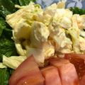 JHmommy's cooksnap of when they made 茹でキャベツとゆでたまごのマヨサラダ.