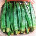 べリこあ's cooksnap of when they made 板ずり不要！鍋不要！オクラの煮浸し？.