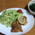 ガッチャン5's cooksnap of when they made 鶏肉のミラノ風カツレツ.