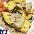 あぴたろう♡'s cooksnap of when they made チンで簡単☆さつまいもとレンコンのサラダ.