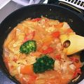 takaiku's cooksnap of when they made 骨つき鳥もも肉とキャベツのトマト煮.