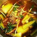 chooooma's cooksnap of when they made 牛スジ肉のユッケジャンスープ.