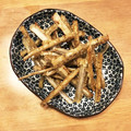 mayu_fu's cooksnap of when they made 手軽にサクッと！ごぼうのスティック揚げ.