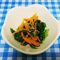 ととろ＆めい's cooksnap of when they made 大根の間引き菜のナムル.