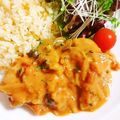 ＯＢＵ's cooksnap of when they made 鶏モモとビーンズのトマトクリーム煮.