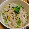 うぅこちゃん's cooksnap of when they made 雪菜ともやしのおひたし.