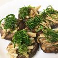 クック4RWBBC☆'s cooksnap of when they made めっちゃ簡単　しいたけのポン酢バター焼.