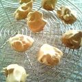mayu。's cooksnap of when they made 卵白1個で★焼きメレンゲ.