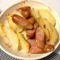 がりゅー。's cooksnap of when they made じゃが芋とウインナーのチーズ炒め.