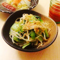 bonbonnier's cooksnap of when they made 簡単中華風！青梗菜ともやしのナムル.