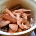きふね's cooksnap of when they made 豚肉とごぼうの梅煮.