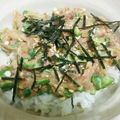 傘海月's cooksnap of when they made オクラ★ネギトロ丼.