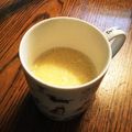 kelvinei's cooksnap of when they made 心もあったか☆たまご酒(大人用）.