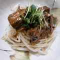 めなよ's cooksnap of when they made もやしといわし（さんま）蒲焼缶で即席１品.